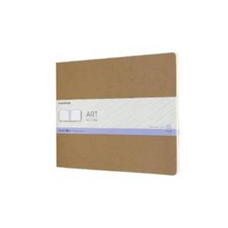 👉 Xxlarge Moleskine Kreativ Notizbücher, Skizzenalbum, Xxlarge, 120G-Papier, Kartoneinband, Packpapierbraun 8058647626802