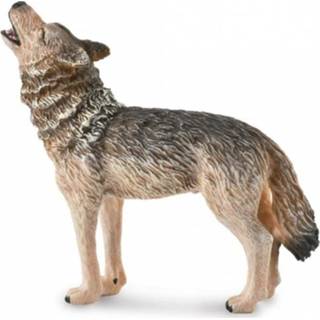 👉 Speelfiguur grijs kunststof junior Collecta wolf 9 x 8 cm 4892900888446