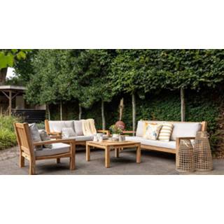 👉 Lounge bank teak active Garden St Tropez loungebank 3-zits