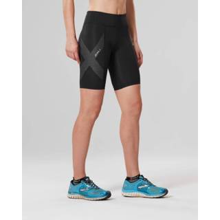 👉 2XU Women's Mid-Rise Compression Short - Korte compressiebroeken