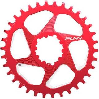 👉 Ketting blad rood Funn Solo DX Narrow Wide Chainring BOOST - Kettingbladen 4710139330607