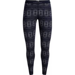 👉 Legging zwart XS vrouwen Icebreaker - Women's 250 Vertex Leggings Crystalline Merino ondergoed maat XS, 9420058595319