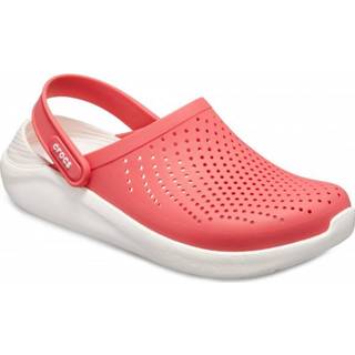 👉 Crocs - LiteRide Clog - Sandalen maat M9 / W11, rood