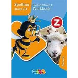 👉 Werkboek Z-Spelling: 1 Spelling oefenen groep 3-4: Werkboek. Marielle van der Borgh, Paperback 9789006314816