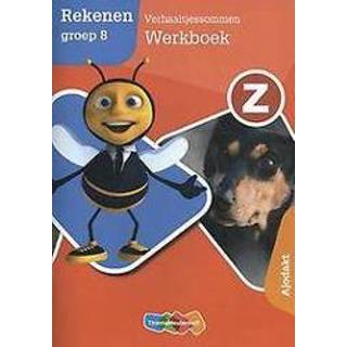 👉 Werkboek Z-Rekenen groep 8 Verhaaltjessommen Ajodakt. Paperback 9789006840858