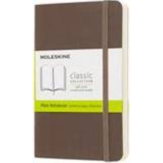 👉 Notitieboek bruin Moleskine Notitieboekje Classic Soft Cover Pocket Aarde Blanco 8058341715499
