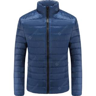 👉 Downjacket multicolor silk blue Men's Autumn and Winter Fashion Casual Down Jacket