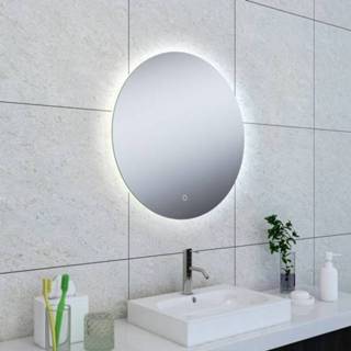 👉 Spiegel aluminium Wiesbaden Soul + Led rond 600mm 384.180 8719956084089