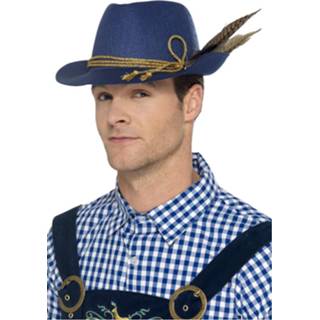 👉 Oktoberfest hoed One Size unisex blauw Klassieke Beierse 5020570055946