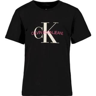 👉 Shirt katoen vrouwen zwart T-shirt 8719851610758