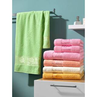 👉 Handdoeken 'Olga' Webschatz crème