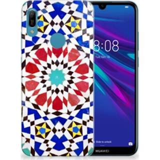 👉 Huawei Y6 2019 | Y6 Pro 2019 TPU Siliconen Hoesje Mozaïek