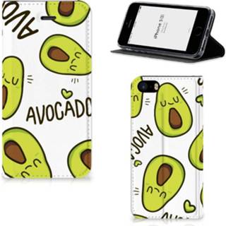 👉 IPhone SE|5S|5 Magnet Case Avocado Singing