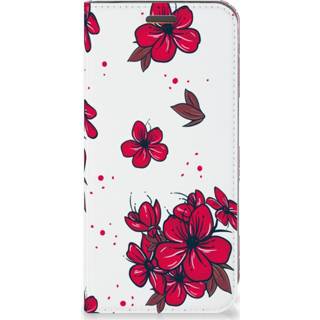 👉 Rood Motorola Moto E5 Play Smart Cover Blossom Red 8720091932852