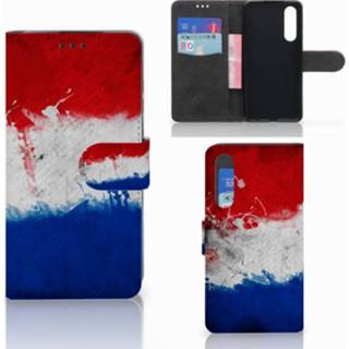 👉 Nederlandse vlag Samsung Galaxy J4 Plus (2018) Bookstyle Case 8718894411568