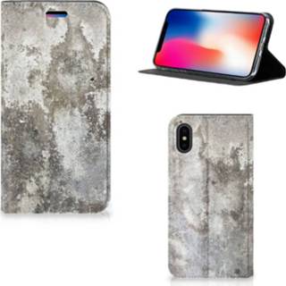 👉 Apple iPhone X | Xs Standcase Beton Print