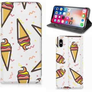 👉 Apple iPhone Xs Max Flip Style Cover Icecream