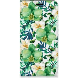 👉 Orch idee groen Huawei P Smart Plus Cover Orchidee 8720091950306
