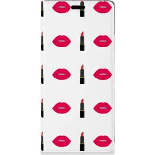 👉 Samsung Galaxy Note 9 Hoesje met Magneet Lipstick Kiss