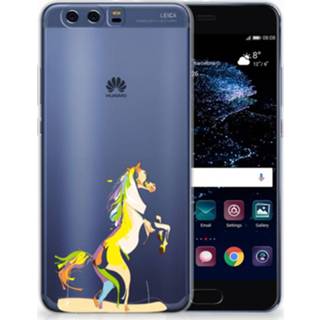 👉 Telefoon hoes Huawei P10 Plus Telefoonhoesje met Naam Horse Color 8720091389380