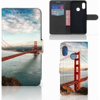 👉 Xiaomi Mi A2 Lite Flip Cover Golden Gate Bridge