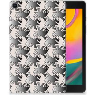 👉 Grijs Samsung Galaxy Tab A 8.0 (2019) Back Case Salamander Grey 8720091427167