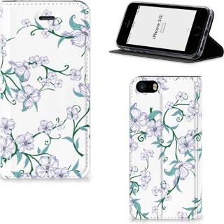 👉 IPhone SE|5S|5 Uniek Smart Cover Blossom White