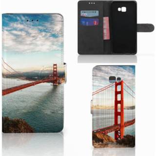 👉 Flip cover Samsung Galaxy J4 Plus (2018) Golden Gate Bridge 8718894605400