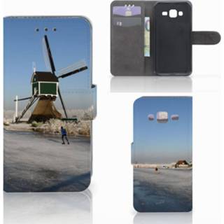 Flip cover Samsung Galaxy J3 2016 Schaatsers 8718894615164