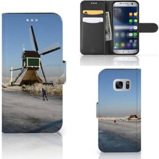 👉 Flip cover Samsung Galaxy S7 Schaatsers 8718894937877