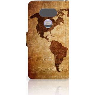 👉 Flip cover LG G5 Wereldkaart 8718894947289