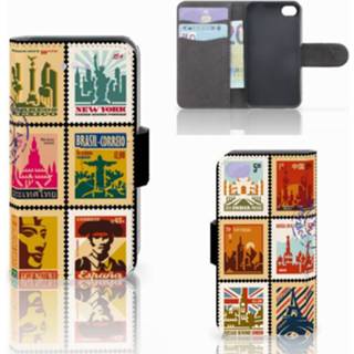 👉 Flip cover Apple iPhone 4 | 4S Postzegels 8718894948101