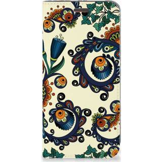 👉 Telefoon Hoesje Motorola Moto E5 Play Barok Flower