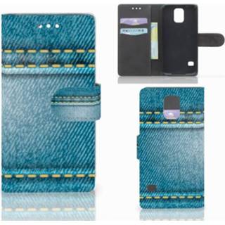 Portemonnee Samsung Galaxy S5 | Neo Wallet Case met Pasjes Jeans 8718894654620