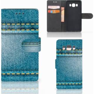 👉 Portemonnee Samsung Galaxy J5 2016 Wallet Case met Pasjes Jeans 8718894667286