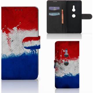 👉 Sony Xperia XZ3 Bookstyle Case Nederlandse Vlag