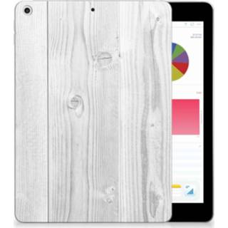 👉 Tablet hoes silicone Apple iPad 9.7 2018 | 2017 Wood Concrete 8718894320655