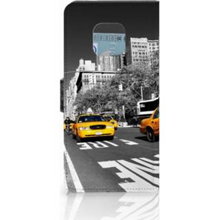 Flip cover Samsung Galaxy A8 Plus (2018) New York Taxi 8718894410936