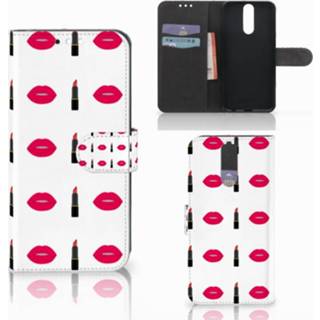 👉 Lippen stift Huawei Mate 10 Lite Telefoon Hoesje Lipstick Kiss 8718894738238