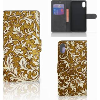 👉 Portemonnee goud XS Wallet Case Apple iPhone Max Barok 8718894742198