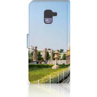 👉 Flip cover Samsung Galaxy A8 Plus (2018) Boeddha 8718894768839