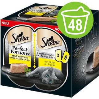 👉 Kattenvoer Sheba Perfect Portions 48 x 37,5 g - Zalm