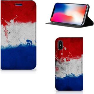 👉 Stand case XS x Apple iPhone | Standcase Nederlandse Vlag 8718894815847