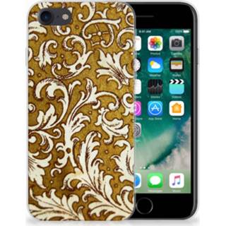 👉 Siliconen hoesje goud Apple iPhone 7 | 8 Barok 8718894816516
