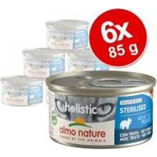 Kattenvoer wit Almo Nature Holistic Specialised Nutrition 6 x 85 g - Urinary Help met vlees 8001154127522