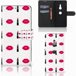 👉 Lippen stift Sony Xperia XZ3 Telefoon Hoesje Lipstick Kiss 8718894854150