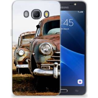 👉 Siliconen hoesje Samsung Galaxy J5 2016 met foto Vintage Auto 8718894879702