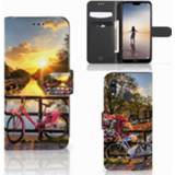 👉 Flip cover Huawei P20 Lite Amsterdamse Grachten 8718894903124