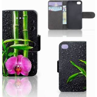 👉 Orch idee Apple iPhone 4 | 4S Hoesje Orchidee 8718894907139