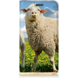 👉 Motorola Moto C Plus Hoesje maken Schaap en Lammetje 8718894912416